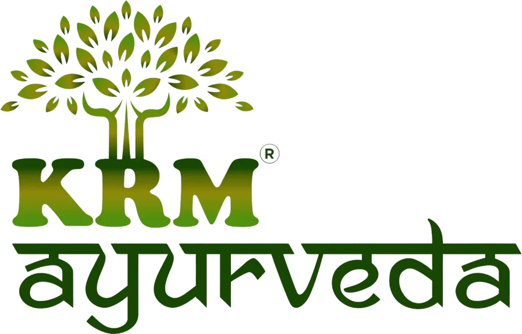 krm ayurveda ipo logo